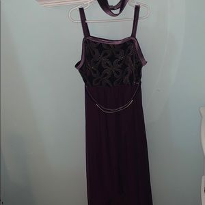 deep purple dance costume